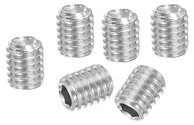 Productafbeelding van 100 Stuks M4 x 5 mm Madenschroeven van 304 RVS voor Meubel- en Apparatuurreparaties