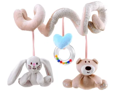 Produktbild von Plüschspirale für Kinderwagen ZA4416 universal