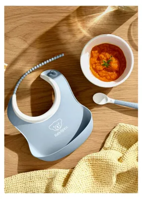 Produktbild von Kindergeschirrset, 3 Teile, Hellblau