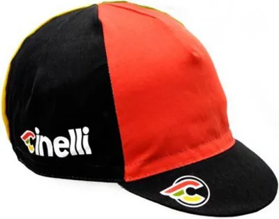 Produktbild von Cinelli Fahrradkappe Italo 79, Schwarz Rot