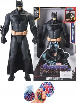 Produktbild von Batman figur sound beweglich 30 cm + antistress ball gratis