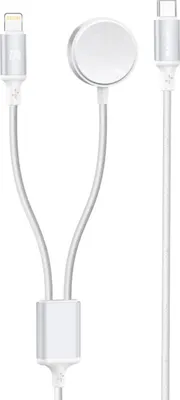Produktbild von 2-in-1 Ladekabel 1,2 m mit Überladeschutz