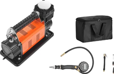 Zdjęcie produktu dla Pompka do opon, 150 PSI, podwójny cylinder, szybkie pompowanie, YD-127B