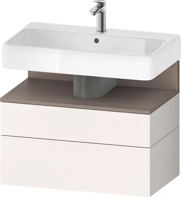 Produktbild von DURAVIT QA4394043840010 QAT WTU WH Ek. 790x470x590 Wß Smt H3H