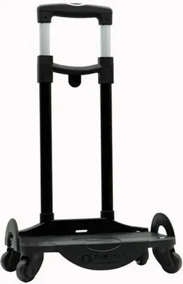 Image de Toybags Trolley Trolley avec 4 roues pivotantes multidirectionnelles 32x42cm/87x20cm