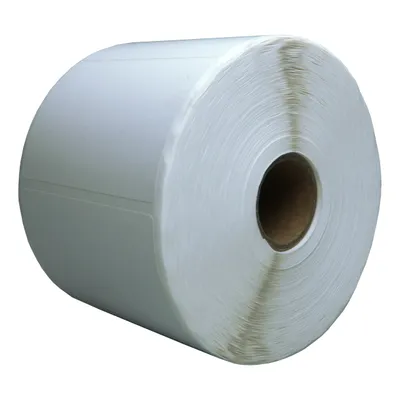 Produktbild von DULA Etiketten - Kompatibel mit Zebra 67x42mm - Weiß - Permanent - 1 Rolle - 1200 Etiketten pro Rolle - Kern 25mm