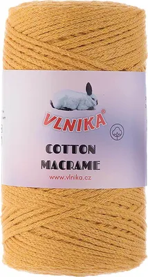 Produktbild von 250g Strickgarn Baumwolle Macrame Uni Baumwollmischgarn Makramee-Garn Häkelgarn