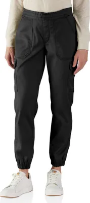 Produktbild von Carhartt Damen Hose Relaxed Fit Twill Jogger | 106522, Farbe:black, Größe:XL/TALL