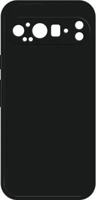 Produktbild von Hülle für Google Pixel 9 Pro XL - Phonesta Color Silikon Back Cover - Schwarz