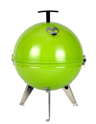 Produktbild von TEPRO-Mini-Kugelgrill "Crystal" apfelgrün-Holzkohlengrill-1096N