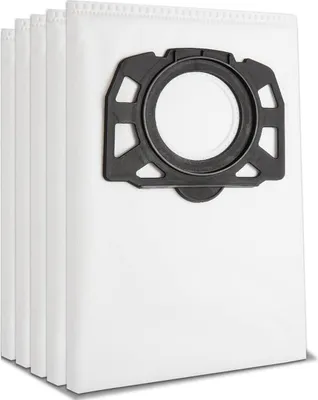 Produktbild von 5er Pack Beutel für Kärcher WD5, Staubsaugerbeutel Mehrweg Staubbeutel Schmutzfangbeutel KFI 487 Ersatzbeutel für Karcher WD4 WD5 WD6 WD5P WD6 Premium MV4 MV5 MV6 Staubsauger