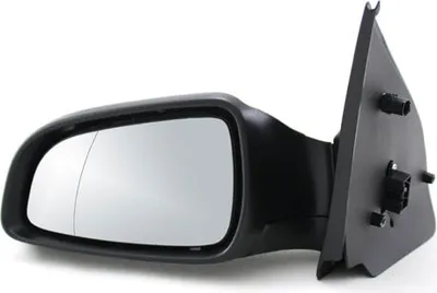 Image de Johns, Rétroviseur extérieur adapté à l'Opel Astra H 03/2004-01/10 Gauche conducteur noir 6428185 13141985 13141997 24463031 6428786 6428917