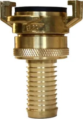 Produktbild von Messing  Saugkupplung m. Kontermutter 3/4" Zoll