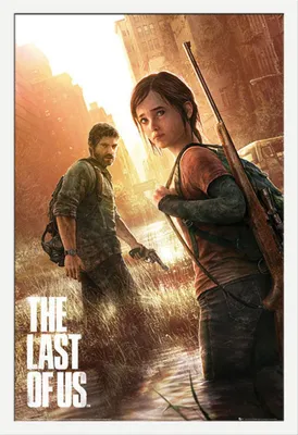Produktbild von Last of Us, The - Poster - Key Art  + Wechselrahmen, Shinsuke® Maxi MDF weiss, Acryl-Scheibe