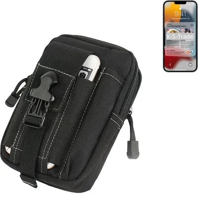 Produktbild von K-S-Trade Gürtel Tasche kompatibel mit Apple iPhone 13 Pro Max Gürteltasche Holster Schutz Hülle Handy Hülle Smartphone outdoor Handy-Hülle