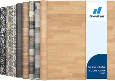 Zdjęcie produktu dla Wykładzina podłogowa CV o łatwym w pielęgnacji wyglądzie drewna Atlantic buk 101s 200x300 cm