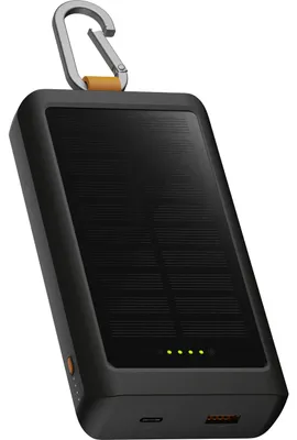 Image de Xtorm Go2 Evolution Batterie externe - 10 000 mAh - 1x USB-A, 1x USB-C - Avec lampe torche - Batterie puissante - Chargeur rapide pour Samsung et iPhone - Technologie durable - Charcoal Black