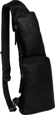 Produktbild von The Chesterfield Brand Umhängetasche Logan Sling Bag Black schwarz