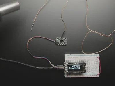 Produktbild von Adafruit MCP9601 (MCP96L01) I2C Thermoelement-Verstärker