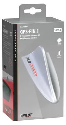 Zdjęcie produktu dla GPS Fin Lamp Spoiler Symulacja anteny satelitarnej dla pojazdów Srebrny