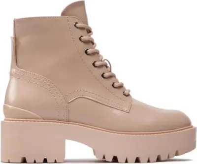 Produktbild von Guess Stiefel Women's Workers Folk Beige Schnürer Plateau 37 EU