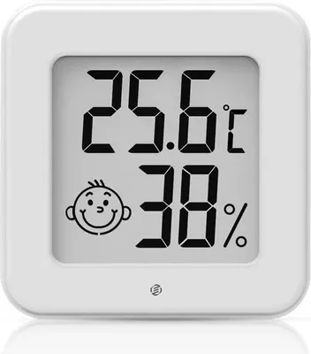 Image de Thermomètre et hygromètre d'intérieur numériques
