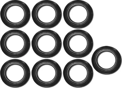 Produktbild von 10 Stk. Universal-Lippendichtung 43 mm Durchmesser für Stopfenventil und Siebkörbchen - Ersatzteil: Dichtungsring Dichtung Abfluss-Ventildichtung