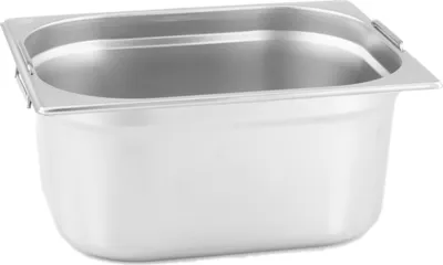 Produktbild von GN Behälter Gastronorm 1/2 150 mm mit Fallgriffe aus Edelstahl GVK ECO