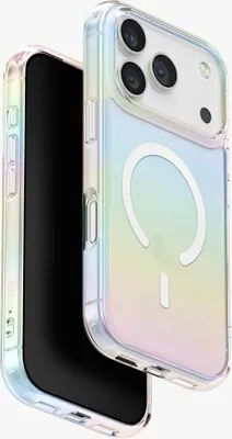 Obrázek produktu pro Nabíjecí pouzdro Uniq Iridescia Magclick pro Iphone 17 Pro - vícebarevné