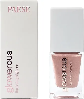 Produktbild von PAESE GLOWEROUS Sparkle Rose Flüssiger Aufhellungspuder für das Gesicht, 16 ml