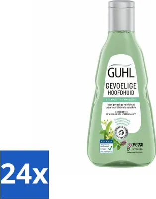 Produktbild von Guhl - Shampoo - Empfindliche Kopfhaut - 250 ml - Vorteilspack - 24 Stücke