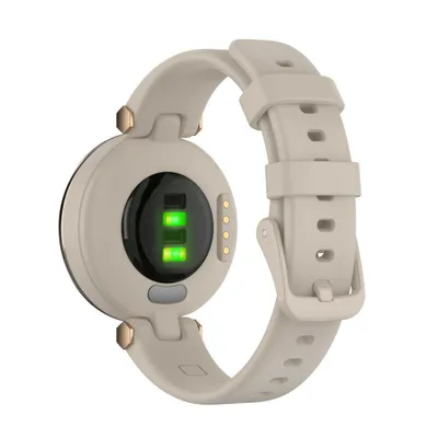 Produktbild von Strap-it Garmin Lily Armband Silikon (Sandgrau)