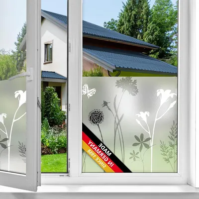 Obrázok produktu pre Raamfolie Bloesem – Ochranná fólia na okná – Dekoratívna – Samolepiaca – 45 x 150 cm – Priehľadná