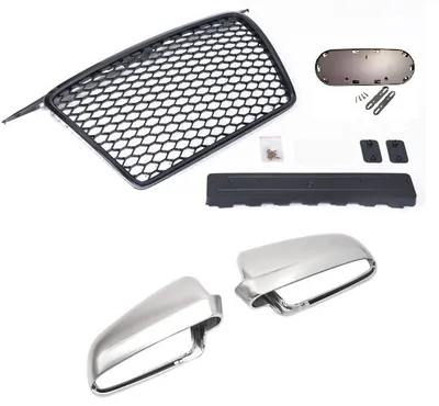 Image de Calandre et grille de radiateur pour Audi A3 8P et Sportback, modèles de 2005 à 2008