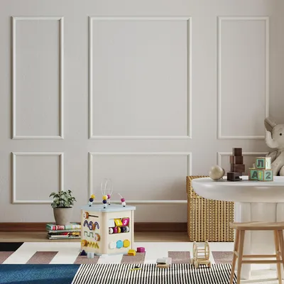 Imagen del producto de Juego de paneles decorativos para pared, 6 paneles prefabricados, decoración tridimensional para pared, ideal para salones