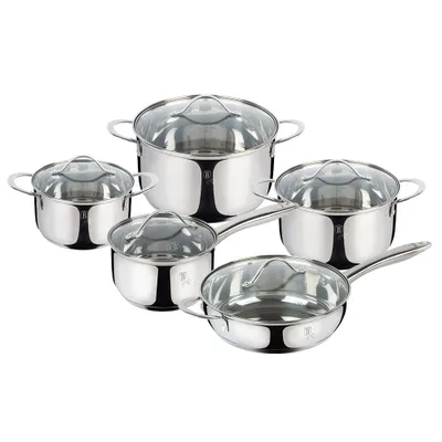 Produktbild von 10-Teiliges Set Stahltöpfe Berlinger Haus Bh-6660