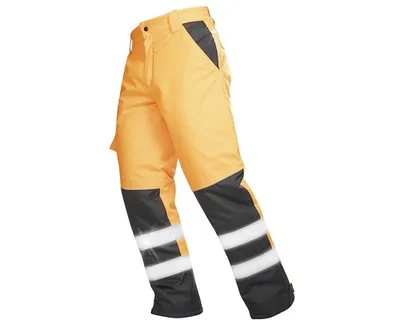 Zdjęcie produktu dla Spodnie robocze HOWARD, pomarańczowe, odblaskowe, rozmiar XL