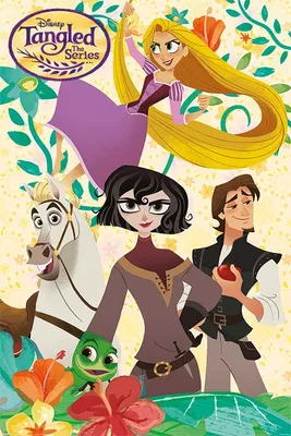 Immagine prodotto di Rapunzel: La serie - Personaggi - 61x91,5 cm - Poster