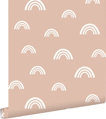 Produktbild von ESTAhome Tapete Regenbogen Terrakottarosa 50 x 900 cm