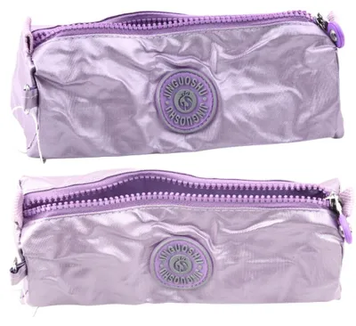 Obrázok produktu pre Puzdro na ceruzky do školy, organizér, jedno priehradka, fialová, 21,5 cm