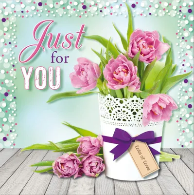 Produktbild von SUSY CARD 3D-Grußkarte "Tulpentopf"