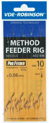 Image de Robinson Pripon Method Feeder Hameçon Bagnette 8