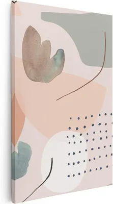 Zdjęcie produktu dla Abstrakcyjny obraz na płótnie, styl boho, 60x90 cm, nowoczesna dekoracja ścienna