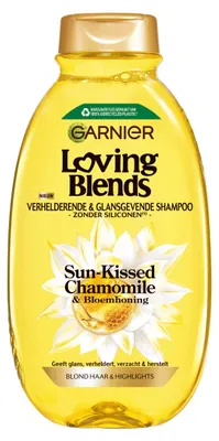 Produktbild von Garnier Shampoo Loving Blonds – Sonnengepflegte Haare mit Kamille, 300 ml