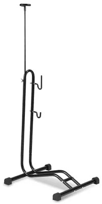 Obrázok produktu pre Vigevee Vertikálny nosič bicyklov, univerzálny, šírka pneumatík 7 cm, 74–117 cm, nastaviteľný, do interiéru
