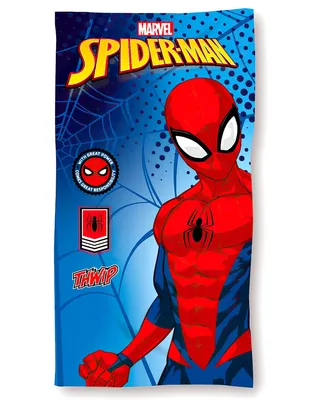 Immagine prodotto di Telo da spiaggia in cotone per bambini 70x140 Spiderman