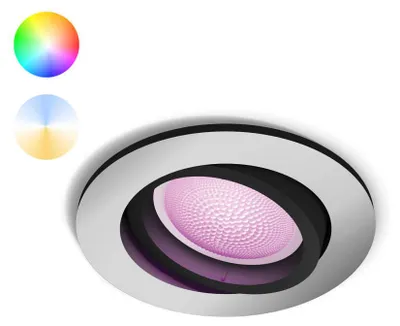 Immagine prodotto di Philips White & Color Ambiance Centura faretto da incasso rotondo in alluminio