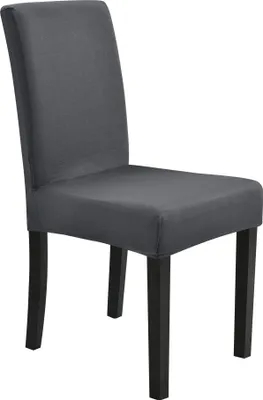 [neu.haus] Poťah na stoličku 42-53 cm Tmavosivý prací poťah na stoličku Stretch