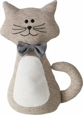 Produktbild von Boltze Turstopper Katze - 1 Kilo - beige - 31 x 11 cm