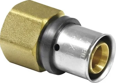 Produktbild von veporit. Pressfitting Übergangsstück Connect TH und U-Kontur 20 mm x 1/2IG für Verbundrohr"